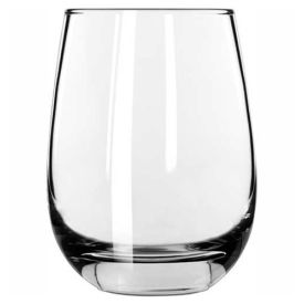 Libbey Glass 231 - White Wine Glass 15.25 Oz. Glassware Stemless 12 Pack 231