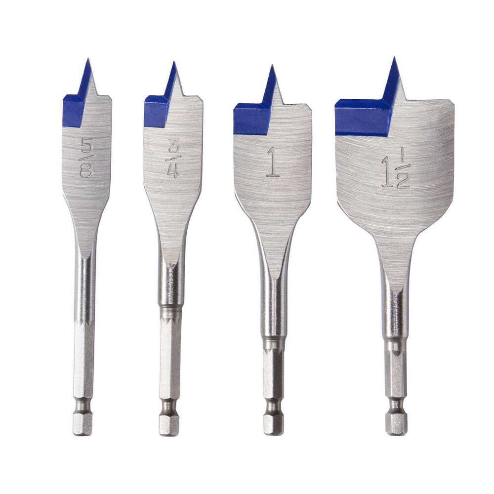 Drill Bit Sets, Drill Bit Set Type: Hex Shank Drill Bits , Tool Material: Stainless Steel , Coating/Finish: Bright/Uncoated , Point Type: Flat-Bottom  MPN:87954