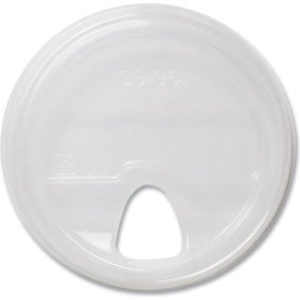 World Centric® PLA Cold Cup Lids Fits 9 - 24 oz. Cups Clear 1000/Carton CPL-CS-12NS