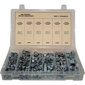 315 Piece Finished Hex Nut Assortment - 1/4