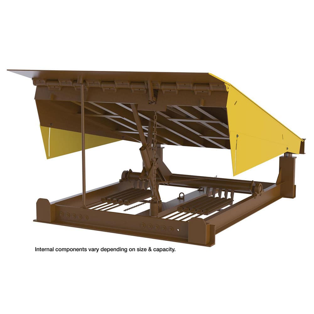 Dock Levelers, Edge-of-dock: No , Load Capacity: 35000 , Overall Width: 84 , Service Height Range: 12-12in , Overall Height (Decimal Inch): 23.5000  MPN:RR-78-35