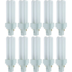 Sunlite® 2-Pin Compact Fluorescent Light Bulb GX23-2 Base 3500K 13W Neutral White Pk of 10 40540-SU