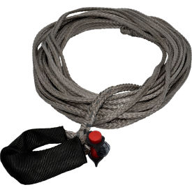 LockJaw® Synthetic Winch Line w/ Integrated Shackle 1/4