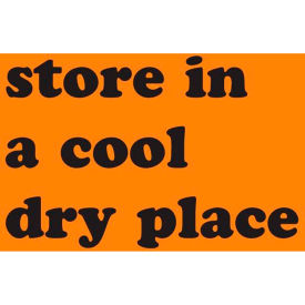 Store In Cool Dry Place