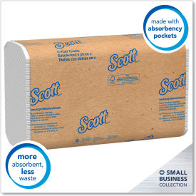 Scott® Essential C-Fold Paper Towel 1-Ply 10-1/8