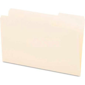 Universal® File Folders 1/3 Cut One-Ply Top Tab Third Position Legal Manila 100/Box 15123