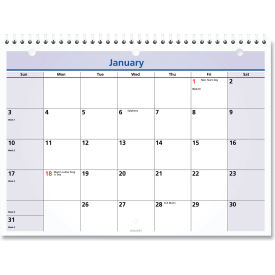 AT-A-GLANCE® QuickNotes Desk/Wall Calendar 3-Hole Punched 11 x 8  Jan to Dec 2025 PM5028