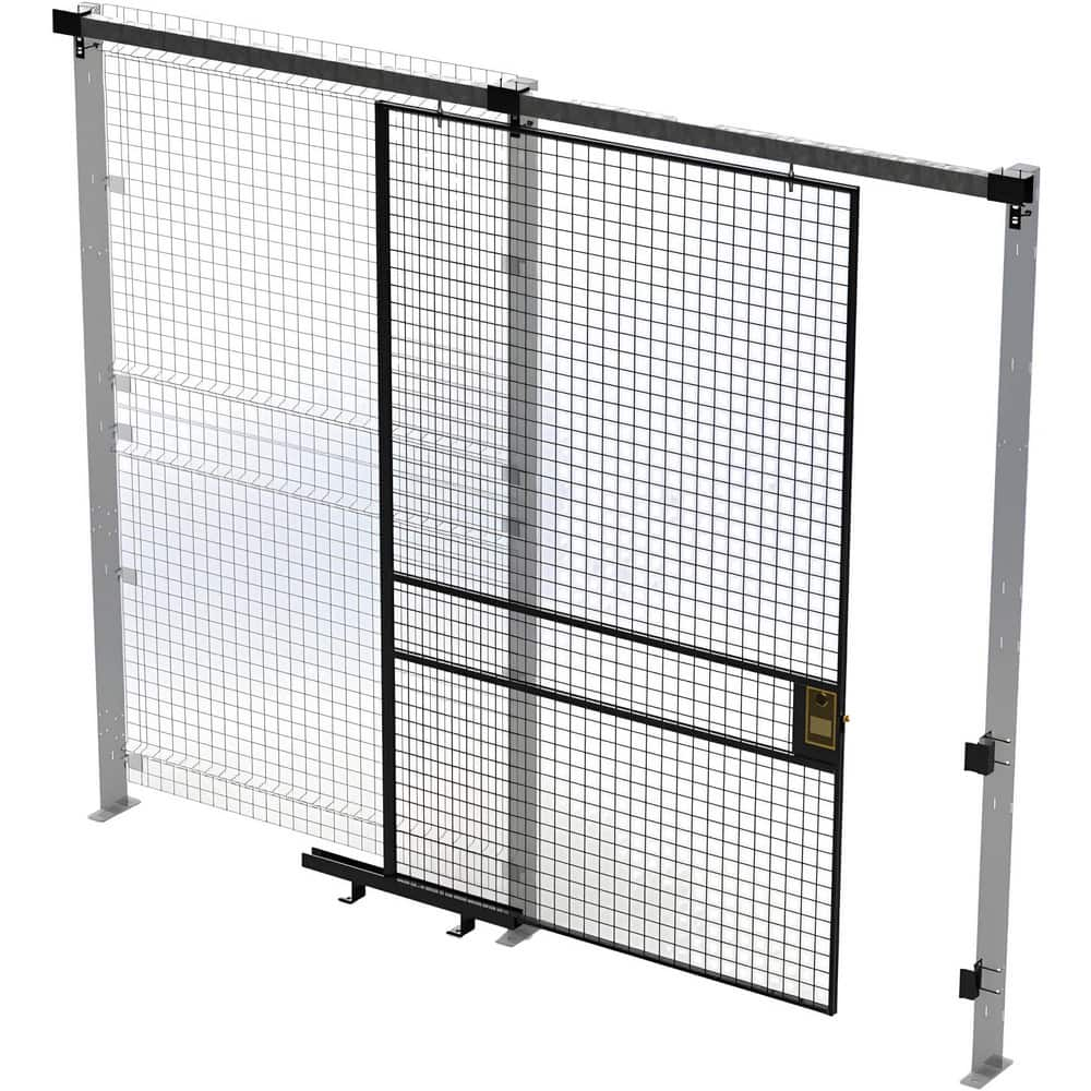 Temporary Structure Partitions, Overall Height: 96in , Width (Inch): 58 , Overall Depth: 1.5in , Construction: Welded , Material: Steel  MPN:V540508