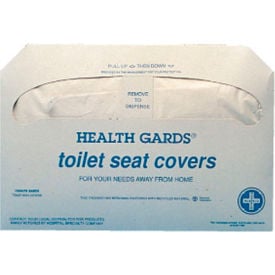 Health Gards Toilet Seat Covers White 250 Covers/Pack 20/Case - HOSHG5000CT HOSHG5000CT