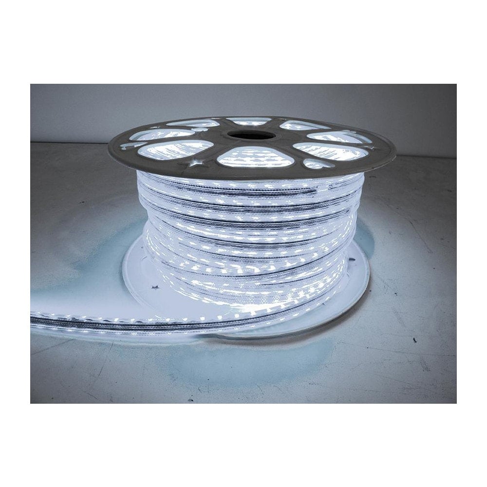 Temporary String Lights, Cord Length (Feet): 164 , Guard Material: Flexiplastic , Cord Type: Shielded , Maximum Watt Per Socket: 400W , Ip Rating: IP67  MPN:1004017