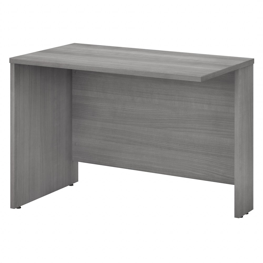 Bush Business Furniture Studio C 42inW Desk Return, Platinum Gray, Standard Delivery MPN:SCR142PG