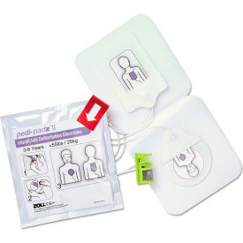 Zoll® Pedi-Padz® II Defibrillator Pads White 8900081001