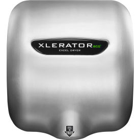 XleratorEco® Hand Dryer W/Noise Reduction Nozzle - Brushed Stainless Cover 110-120V -XL-SB-ECO XL-SB-ECO-1.1N 110-120V