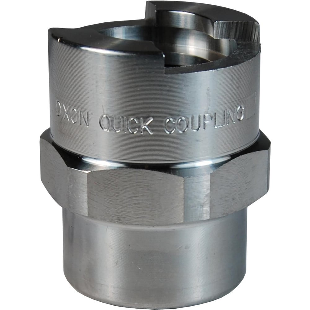 Pneumatic Hose Fittings & Couplings, Type: Coupler , Coupling Type: Coupler , Interchange Type: Bowes , Thread Type: NPTF , Coupler Size: 0.5  MPN:4NF6-S