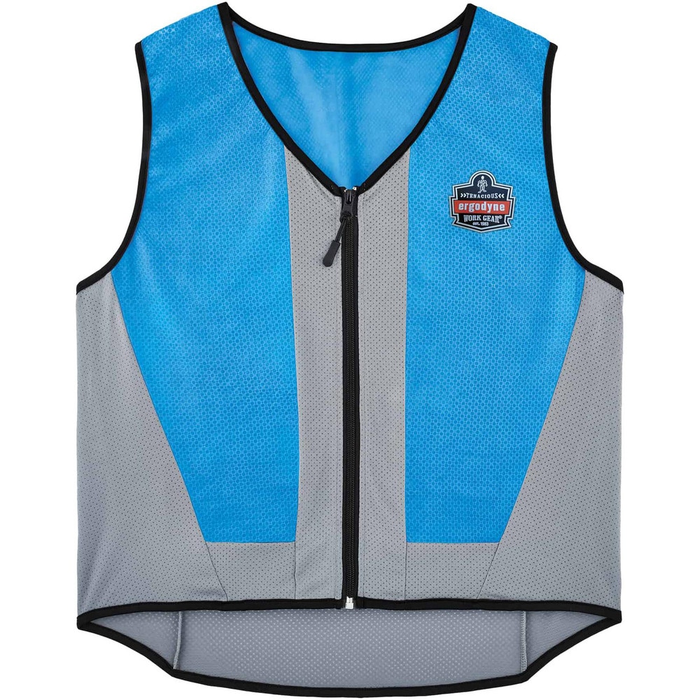 Cooling Vests, Cooling Technology: Evaporative Cooling Vest , Breakaway: No , Expandable: No , Size: 3X-Large , Color: Blue  MPN:12697