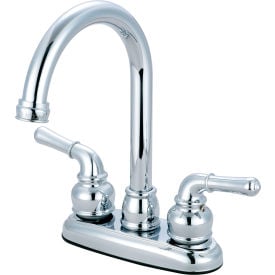 Olympia Accent B-8160 Two Handle Bar Faucet Polished Chrome B-8160