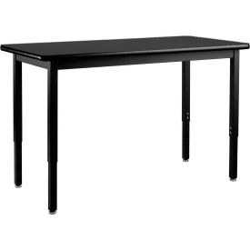 Interion® Utility Table - 72 x 30 - Black 751BK695