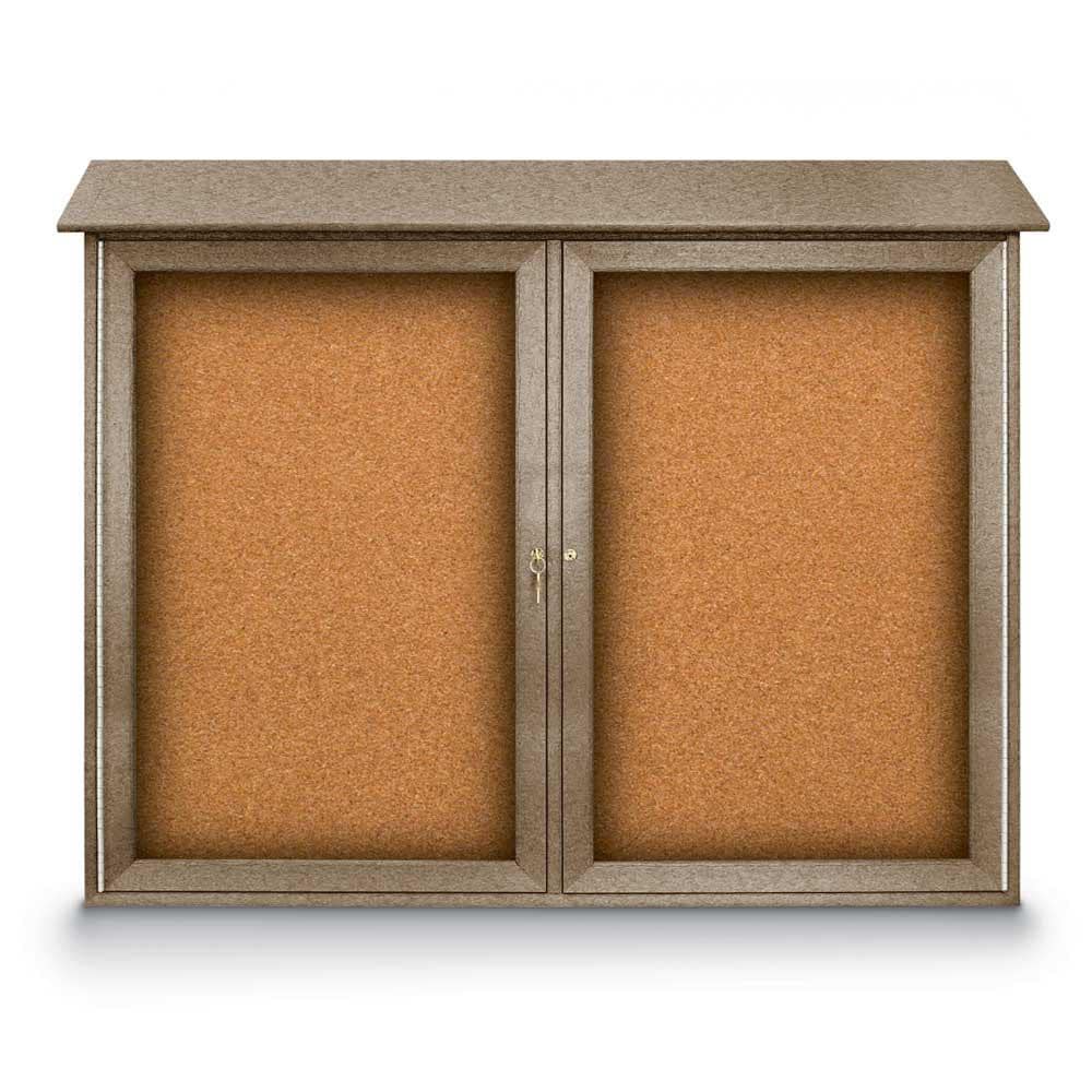 Enclosed Cork Bulletin Board: 45