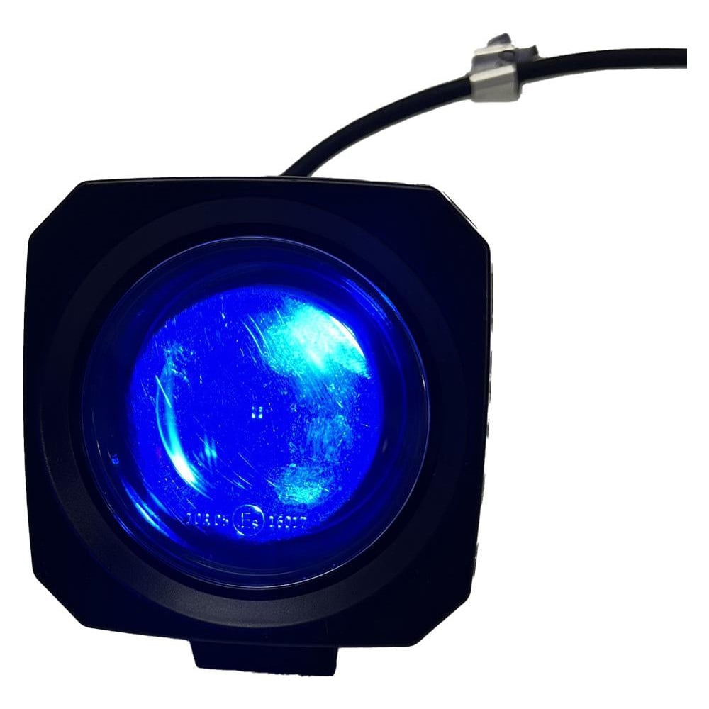 Auxiliary Lights, Light Type: Spot Light , Amperage Rating: 0.0000 , Light Technology: LED , Color: Blue , Wattage: 12.000  MPN:1006747