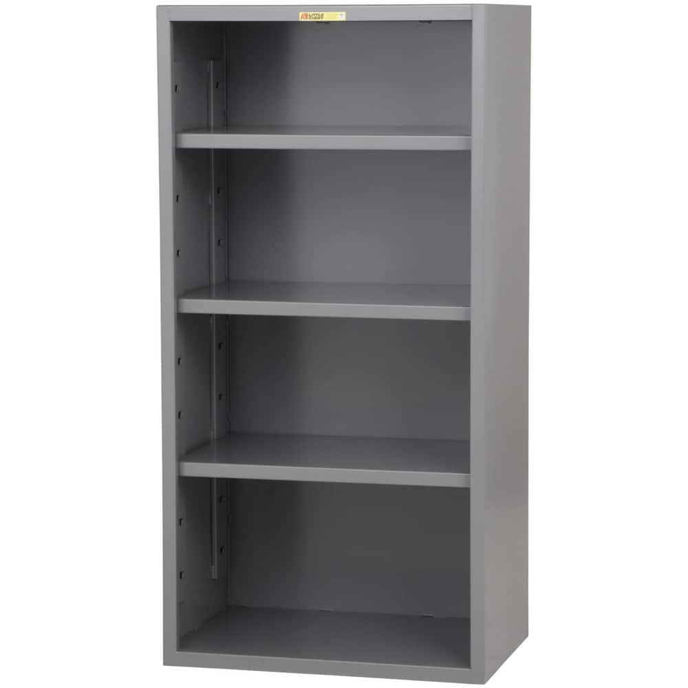 Closed Shelving Units, Assembled: Yes , Material: Steel , Color: Gray , Finish: Powder Coated  MPN:ESH-2436-3A