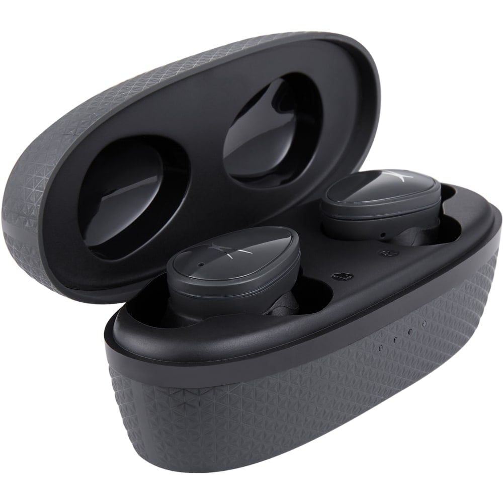 Altec Lansing NanoBuds Sport IPX4 Truly Wireless Earbuds, Gray (Min Order Qty 2) MPN:MZX5200-BLK