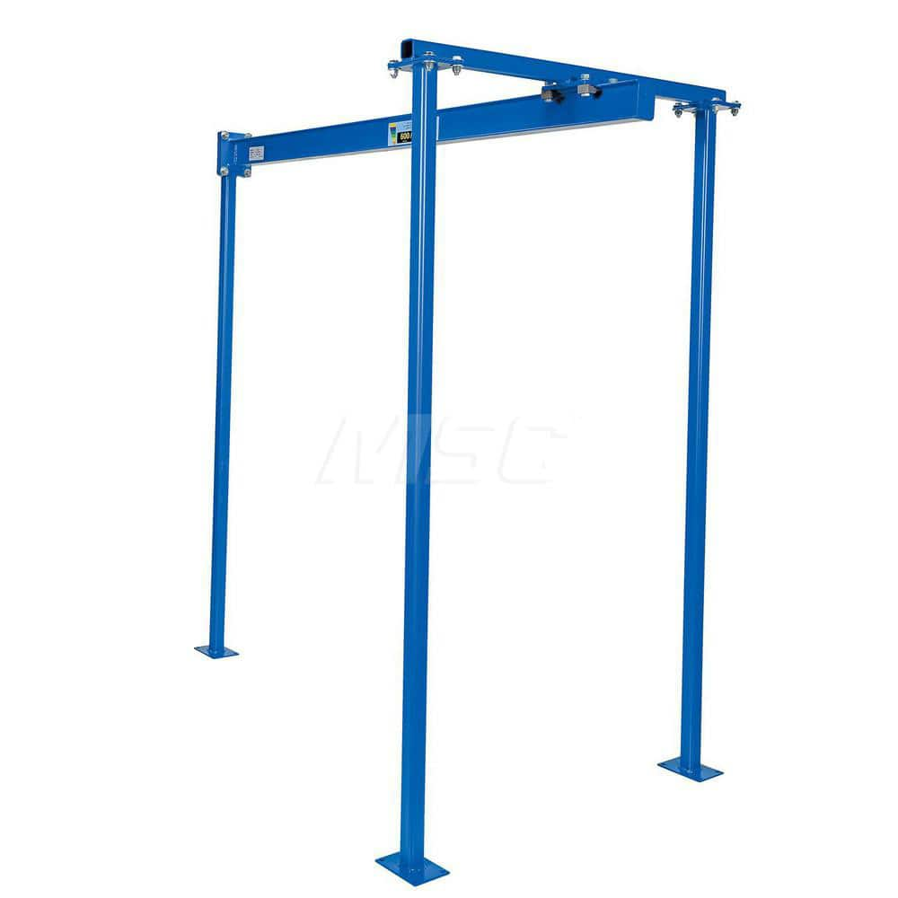 Jib Crane: Floor Mount, 1,000 lb Limit, 180 ° MPN:TJIB-10