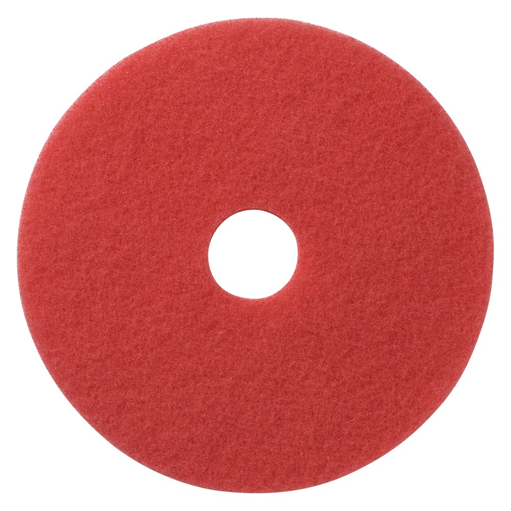 Americo Buffing Floor Pad, 20in Diameter, Red, Box Of 5 (Min Order Qty 3) MPN:404420