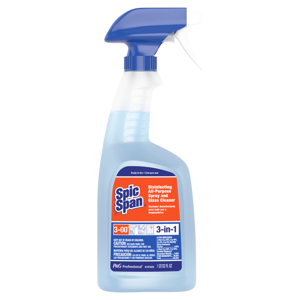 Spic And Span Disinfecting All-Purpose Cleaner Spray & Glass Cleaner, 32 Oz (Min Order Qty 6) MPN:75353