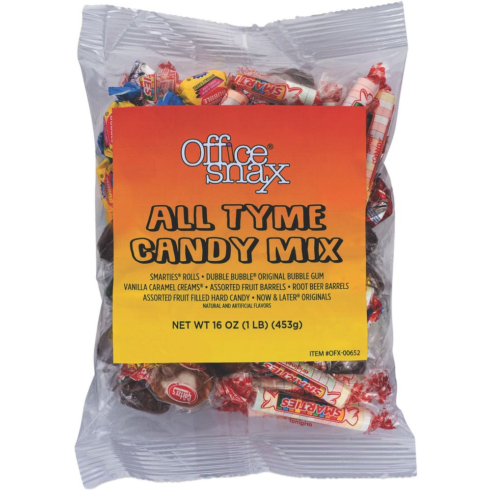 Snacks, Cookies, Candy & Gum, Snack Type: Candy , Flavor: Assorted , Container Size: 1lb  MPN:OFX00652