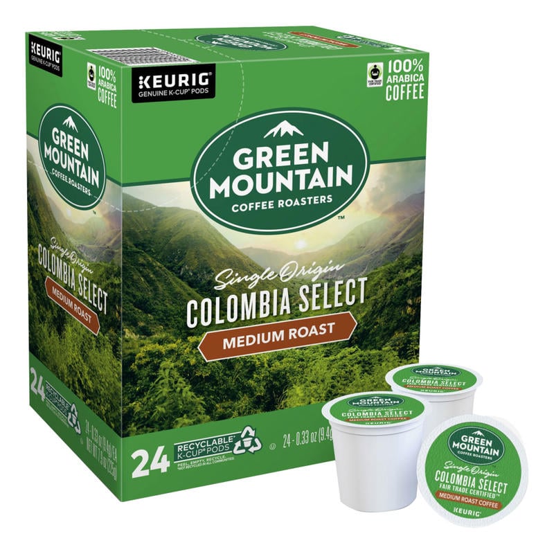 Green Mountain Coffee Single-Serve Coffee K-Cup, Colombian, Carton Of 96, 4 x 24 Per Box MPN:6003CT