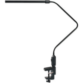 Alera® LED Desk Lamp with Interchangeable Base Or Clamp 3.6W Black ALELED902B