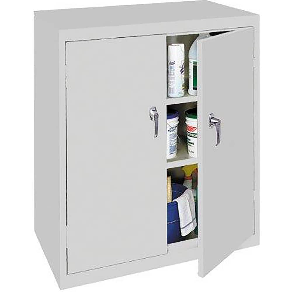 Storage Cabinets, Cabinet Type: Lockable Welded Storage Cabinet , Cabinet Material: Steel , Locking Mechanism: Keyed , Assembled: Yes , Color: Hunter Green  MPN:ABL-364HGR