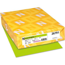 Colored Paper - Neenah Paper Exact Brights Paper Green 8-1/2