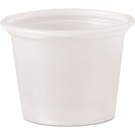 Dart® Polystyrene Portion Cups 1 oz Translucent Pack of 2500 P100N