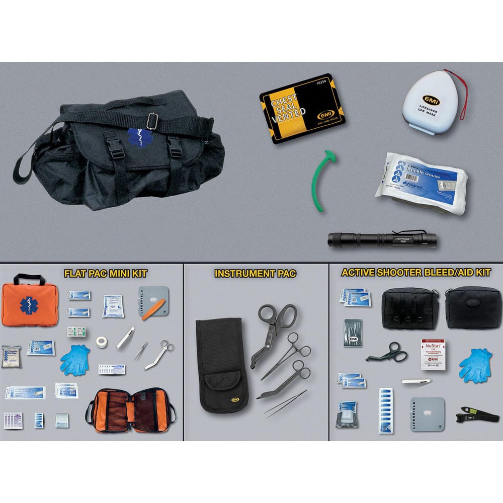 Emergency Prep Kits, Kit Type: Tactical Gun Shot , Container Material: Nylon , Overall Length: 17.00 , Overall Height: 7  MPN:9114