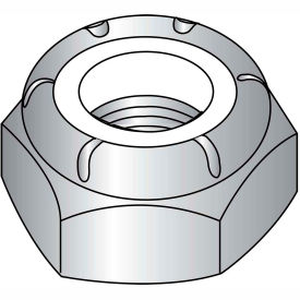 1/4-20  NTE  Thin Pattern Nylon Insert Hex Lock Nut 18 8 Stainless Steel Pkg of 1000 14NST188