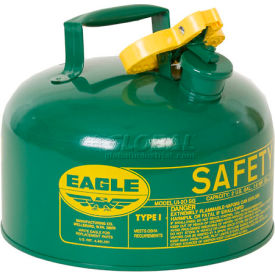 Eagle Type I Safety Can - 2 Gallons - Green UI20SG