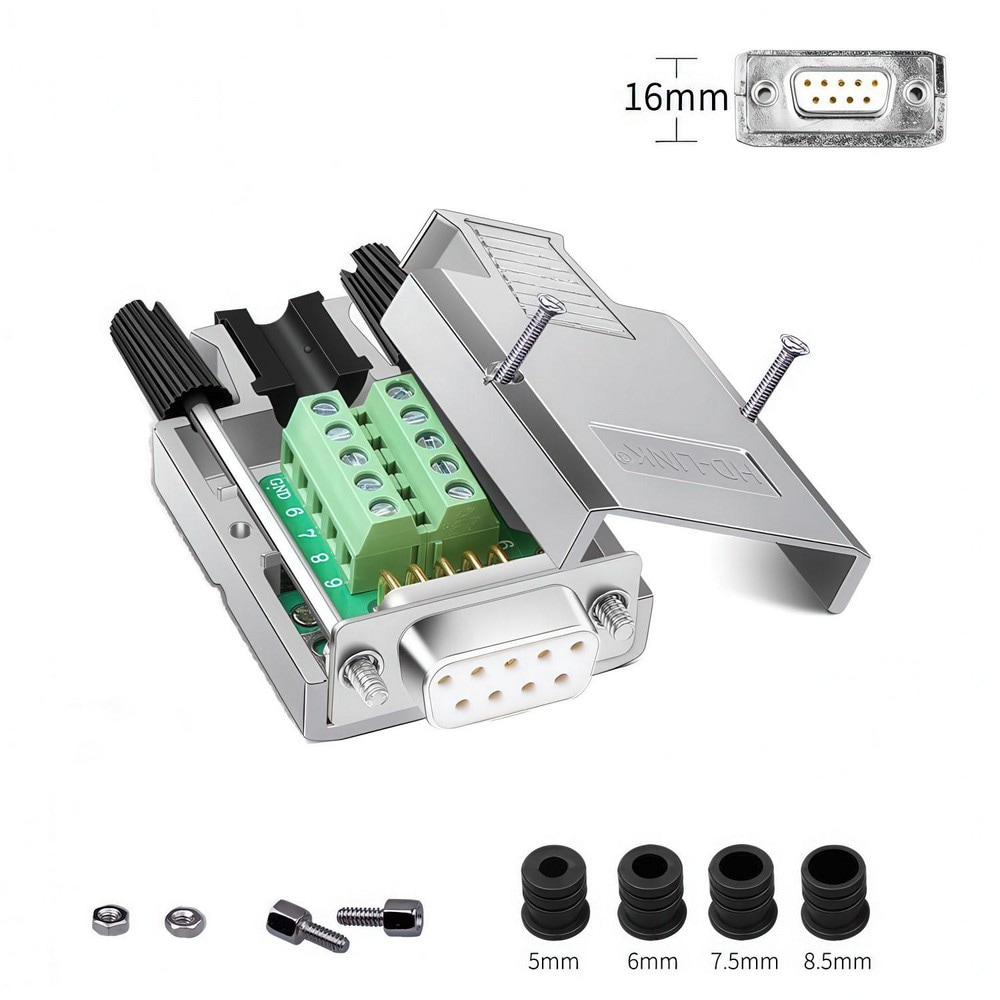 Computer Cable Accessories, Accessory Type: Adapter , For Use With: Data Networks Serial Data Transmission Device Management Instrument Control  MPN:DTB-9MM-KIT