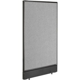 Interion® Non-Electric Office Partition Panel with Raceway 24-1/4