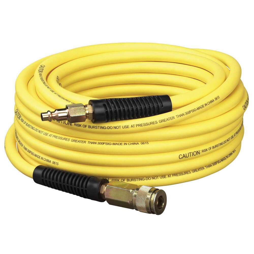 Air & Multi-Purpose Hose, Hose Type: Multipurpose Air Hose , Length Ft. (Feet): 50 , Type: Air Hose , Color: Yellow , Material: Hybrid Polymer  MPN:DWFP1450D