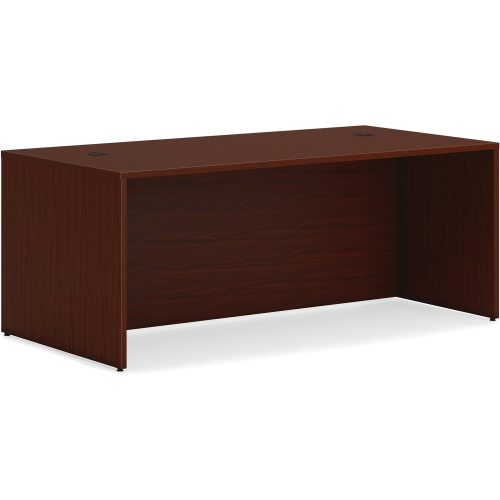 HON Mahogany Laminate Mod Desk Component - 72in x 36in29in - Material: Metal - Finish: Mahogany Laminate MPN:LDS7236LT1