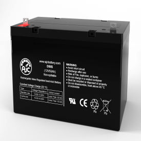 AJC® Everest & Jennings 3H Wheelchair Replacement Battery 55Ah 12V NB AJC-D55S-J-2-196630