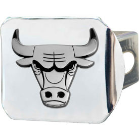 NBA - Chicago Bulls - 3-D Chrome Hitch Cover 3-3/8