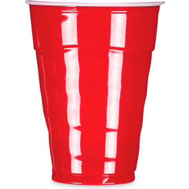 Hefty® Easy Grip Disposable Plastic Party Drink Cups 18 oz Red Pack of 400 C21895