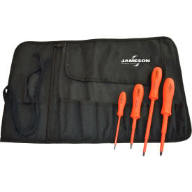 Jameson Tools 1000V Insulated Screwdriver Set 4-Piece JT-KT-02150