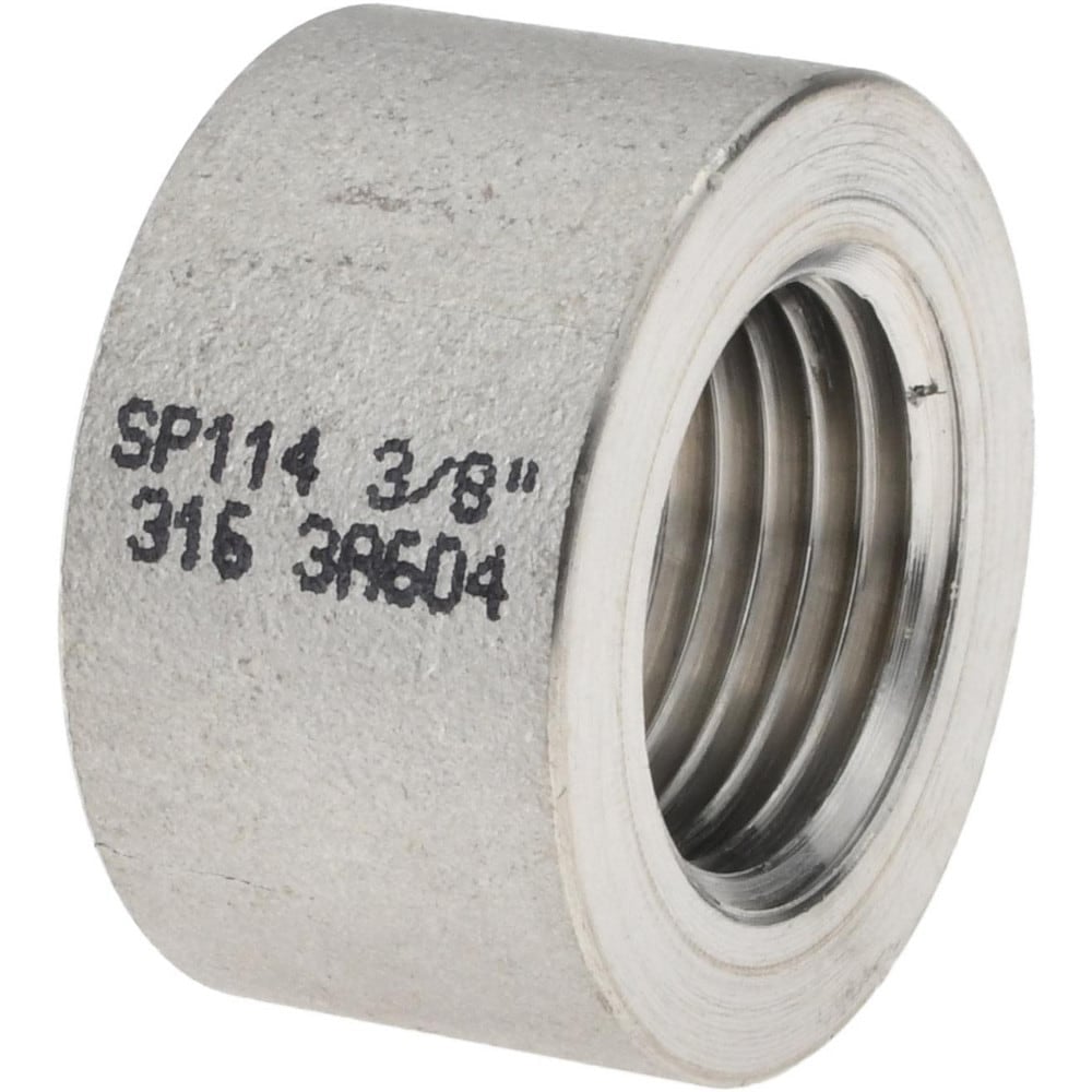 Stainless Steel Pipe Fittings, Fitting Type: Half Coupling , End Connection: NPT  MPN:61/2SPU3/8