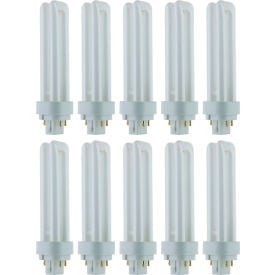 Sunlite® PLD U-Bend Fluorescent Bulb G24q2 Base 18W 1080 Lumens 6500K Daylight Pack of 10 40549-SU