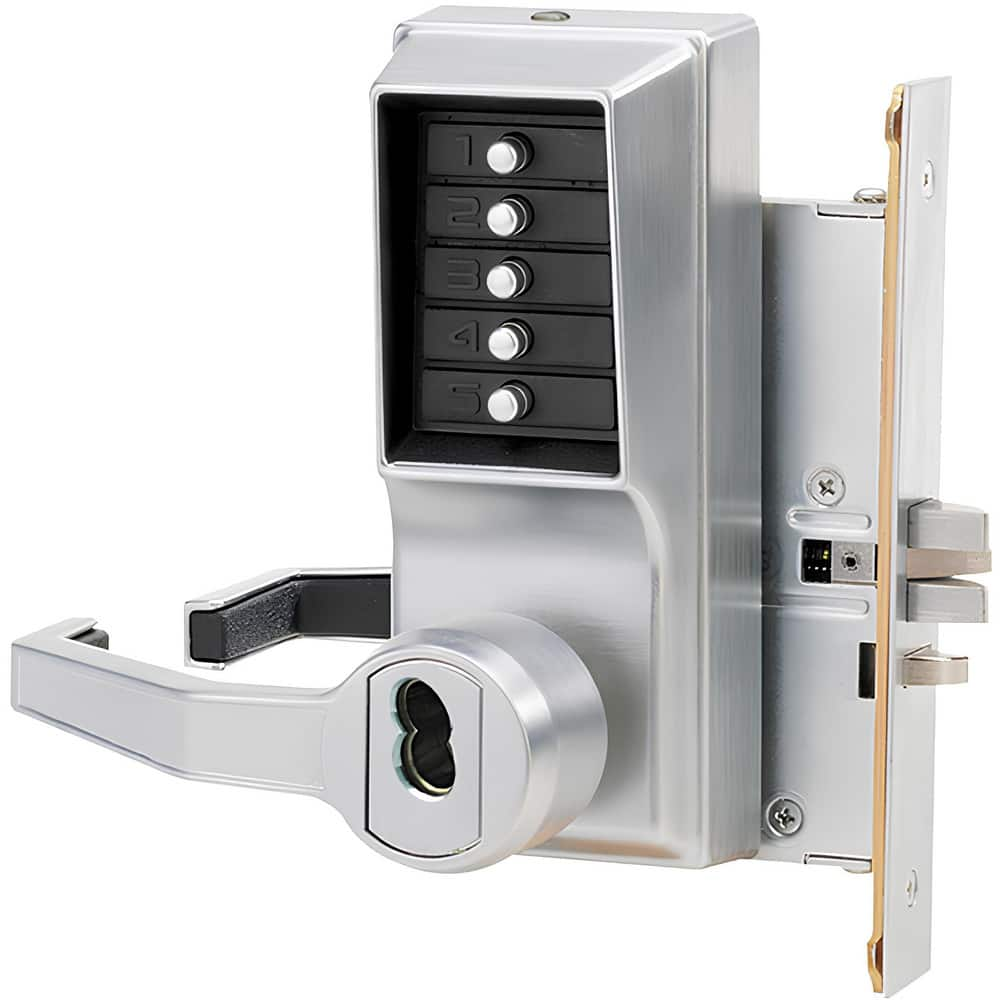 Lever Locksets, Lockset Type: Passage , Key Type: Keyed Different , Back Set: 2-3/4 (Inch), Cylinder Type: Less Core , Material: Metal  MPN:L8146C-26D-41