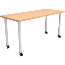 Safco® Jurni Multi-Purpose Table with Post Legs & Casters 60