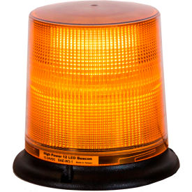 Buyers Amber 12 LED Beacon Light With Tall Lens 6.75